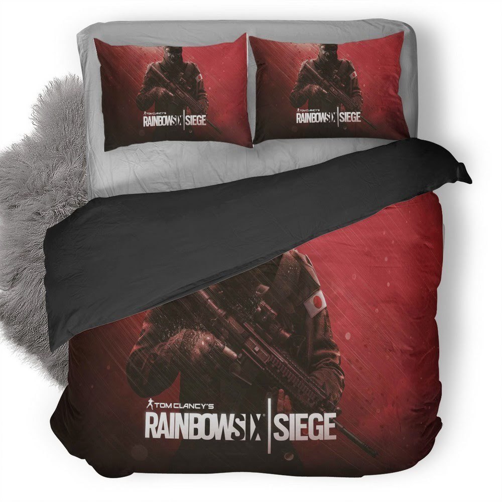 Tom Clancy’S Rainbow Six Siege 31 3D Customized Duvet Cover Bedding Set