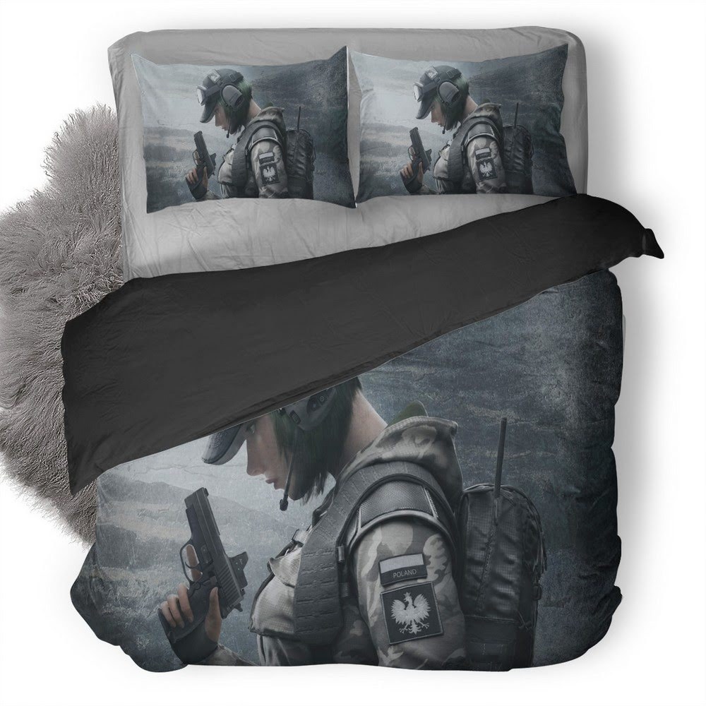 Tom Clancy’S Rainbow Six Siege 3D Customized Duvet Cover Bedding Set