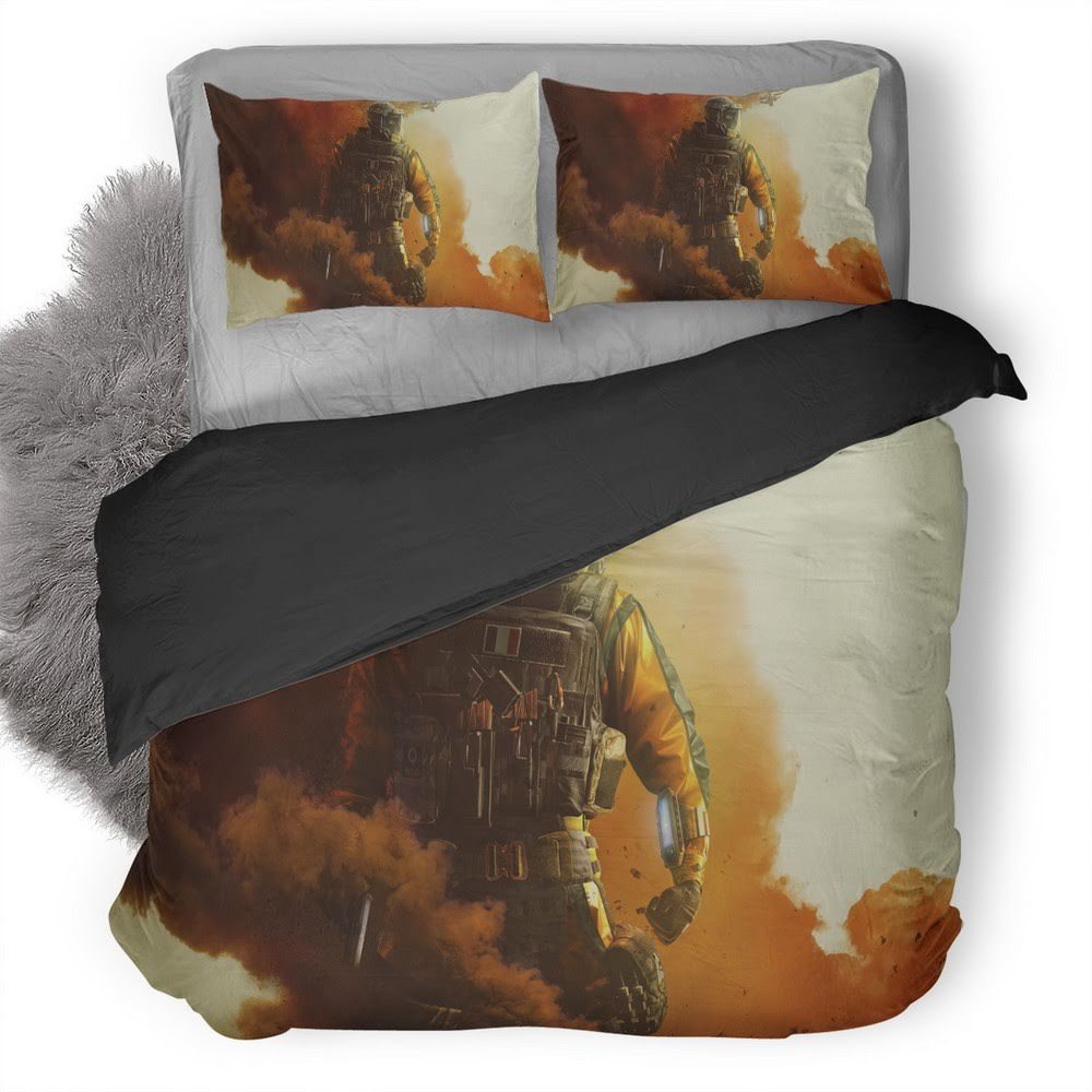 Tom Clancy’S Rainbow Six Siege 50 3D Customized Duvet Cover Bedding Set