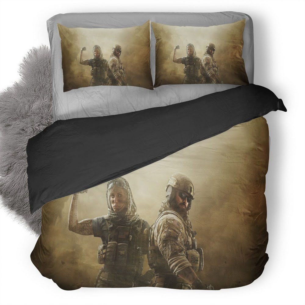 Tom Clancy’S Rainbow Six Siege 57 3D Customized Duvet Cover Bedding Set