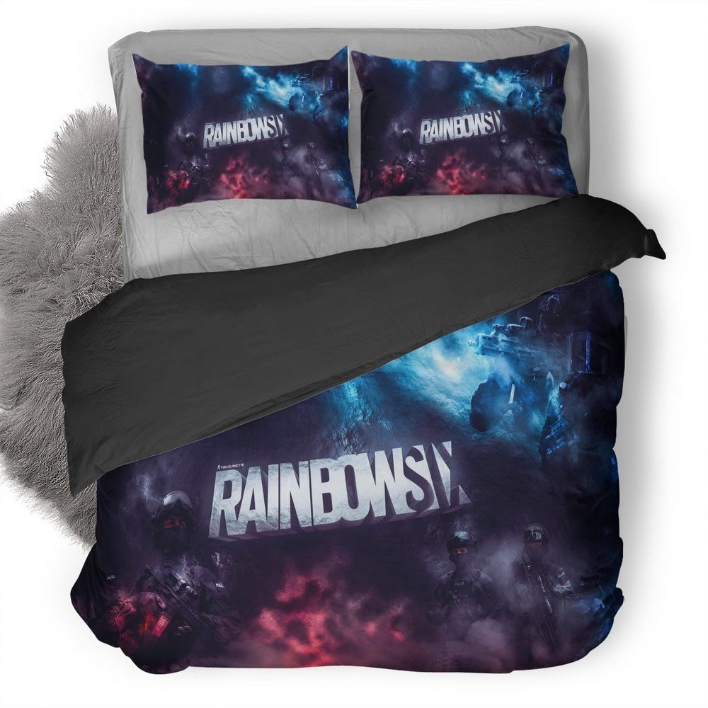 Tom Clancy’S Rainbow Six Siege 58 3D Customized Duvet Cover Bedding Set