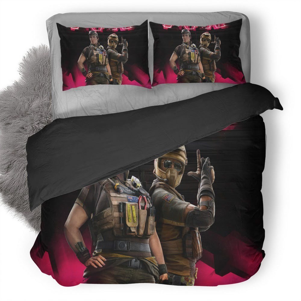 Tom Clancy’S Rainbow Six Siege 62 3D Customized Duvet Cover Bedding Set