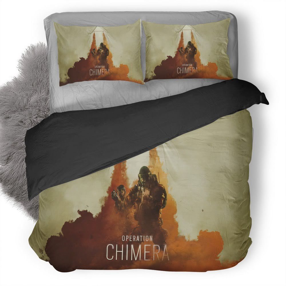 Tom Clancy’S Rainbow Six Siege 63 3D Customized Duvet Cover Bedding Set