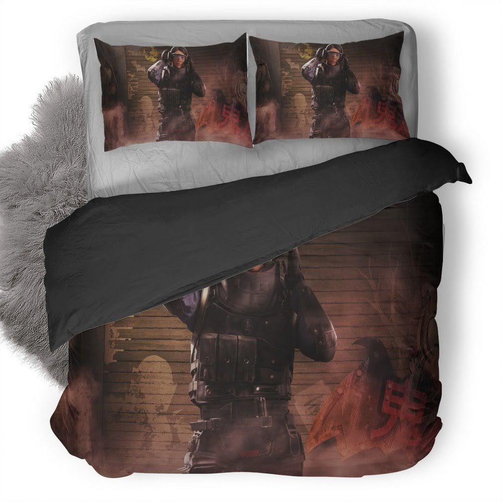 Tom Clancy’S Rainbow Six Siege 6 3D Customized Duvet Cover Bedding Set