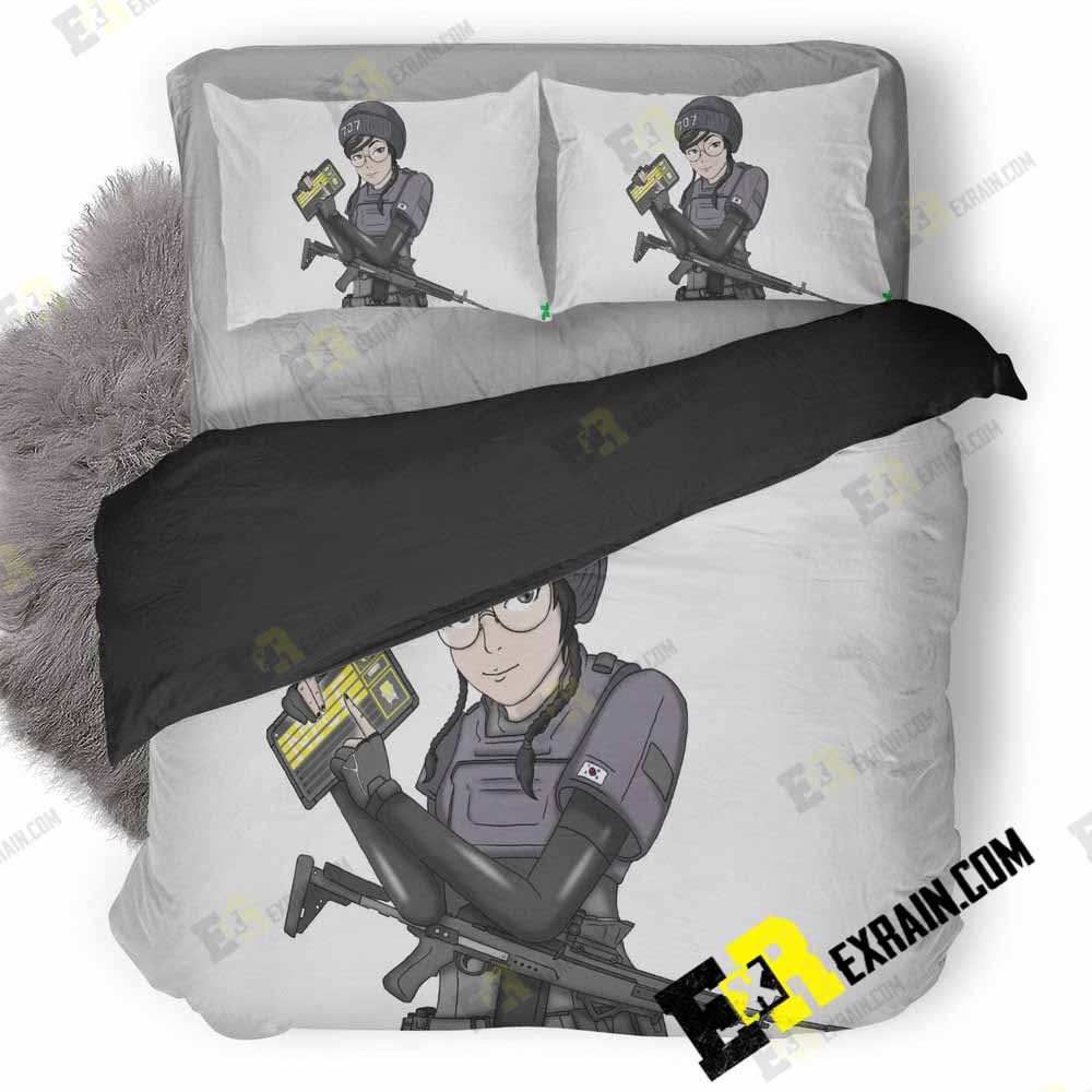 Tom Clancys Rainbow Six Siege Dokkaebi 1C 3D Customized Duvet Cover Bedding Set