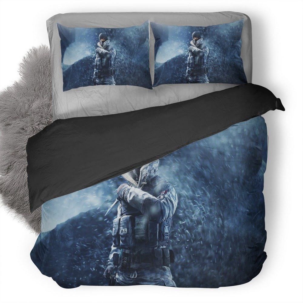 Tom Clancy’S Rainbow Six Siege Frost 3D Customized Duvet Cover Bedding Set