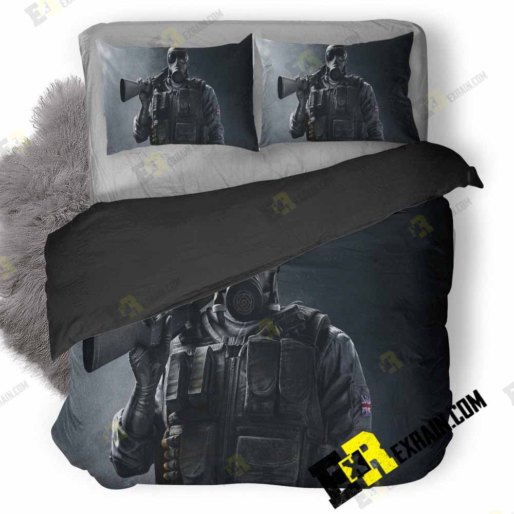 Tom Clancys Rainbow Six Siege Image 3D Customized Duvet Cover Bedding Set