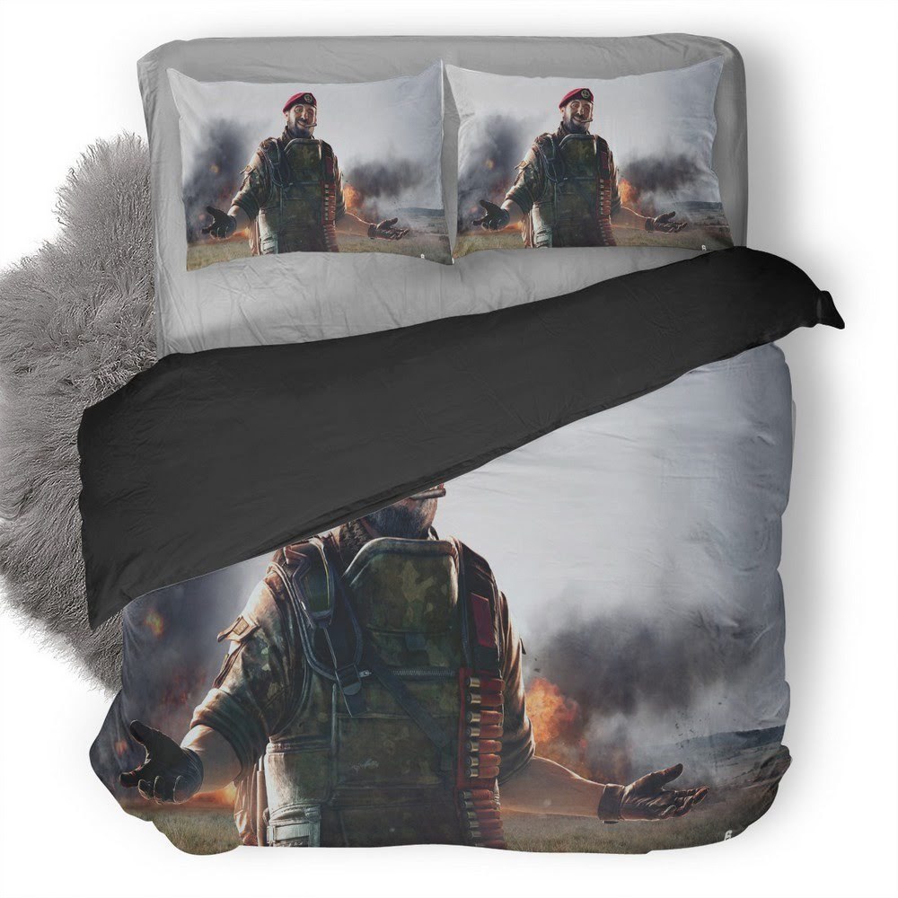 Tom Clancy’S Rainbow Six Siege Maestro 3D Customized Duvet Cover Bedding Set