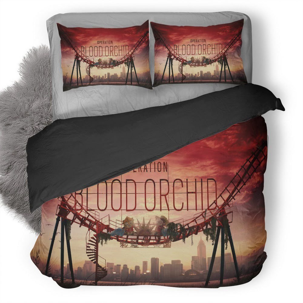 Tom Clancy’S Rainbow Six Siege Operation Blood Orchid 3D Customized Duvet Cover Bedding Set