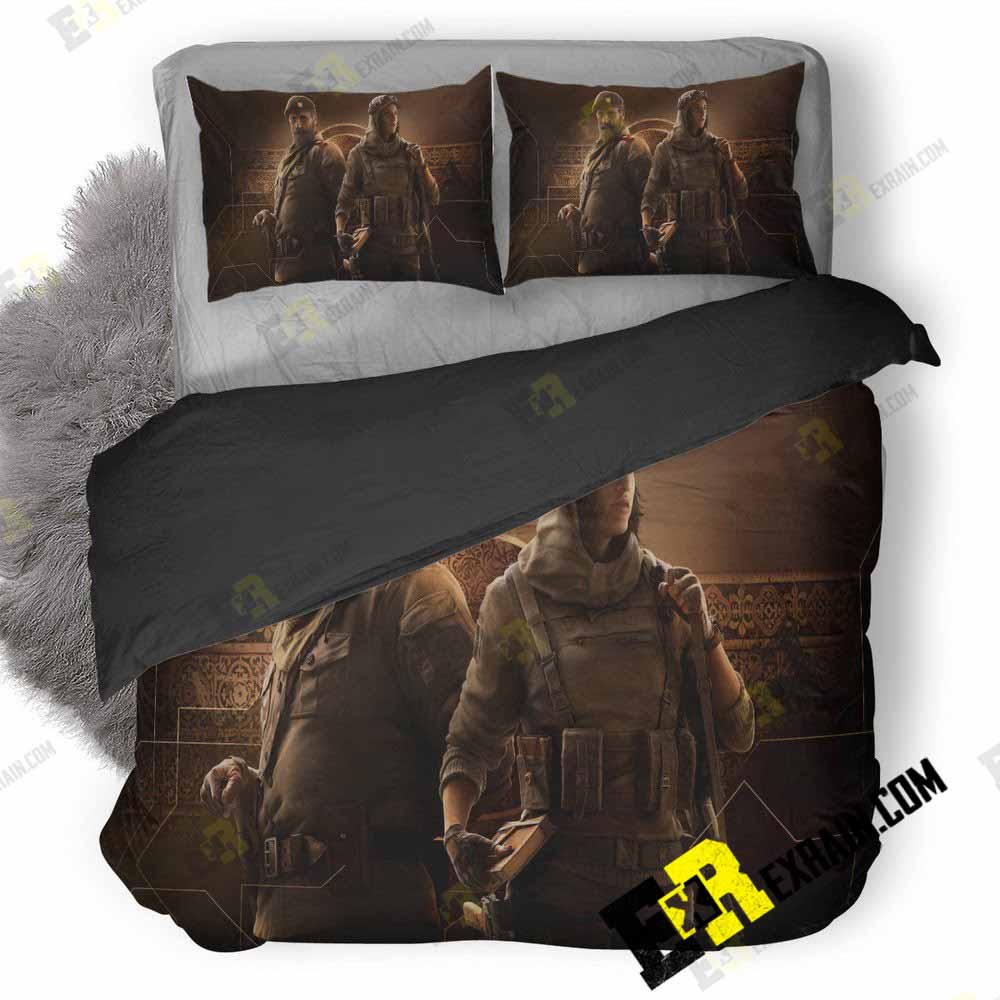 Tom Clancys Rainbow Six Siege Operation Wind Bastion S0 3D Customized Duvet Cover Bedding Set