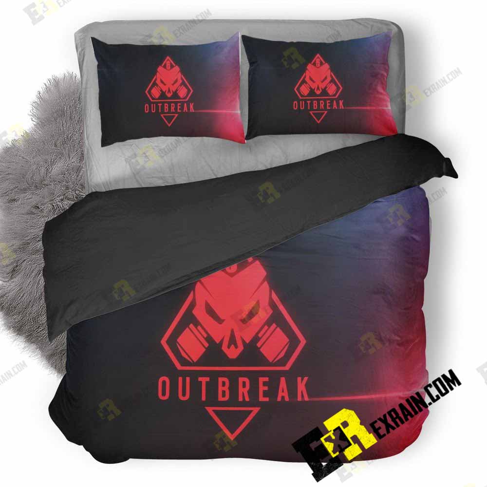 Tom Clancys Rainbow Six Siege Outbreak Bj 3D Customized Duvet Cover Bedding Set