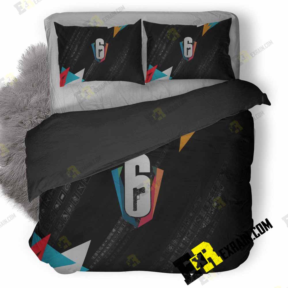 Tom Clancys Rainbow Six Siege Pro League 1Y 3D Customized Duvet Cover Bedding Set