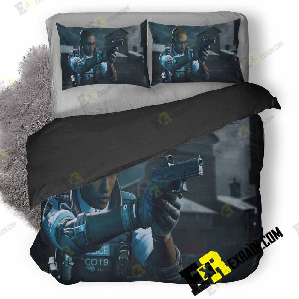 Tom Clancys Rainbow Six Siege Ps 3D Customized Duvet Cover Bedding Set