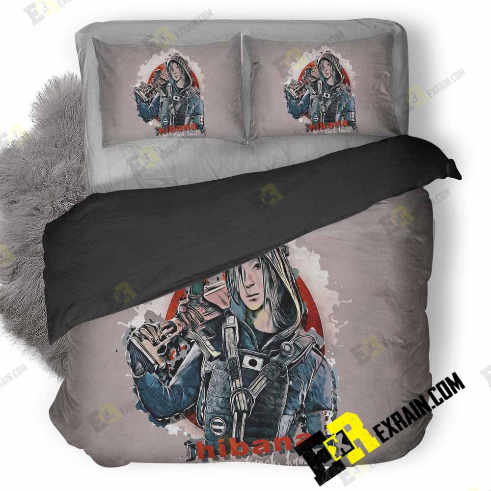 Tom Clancys Rainbow Six Siege R6S Hibana 06 3D Customized Duvet Cover Bedding Set