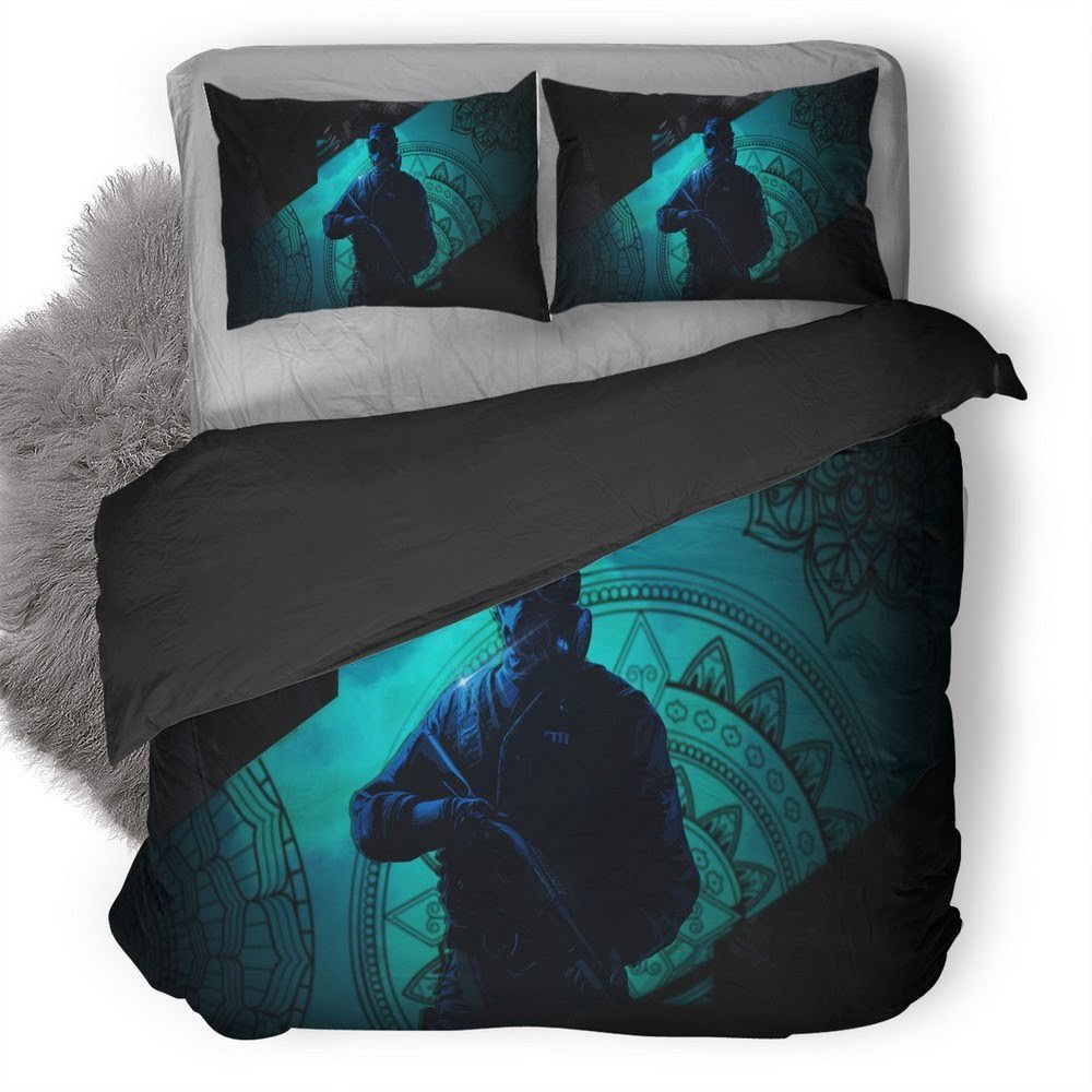 Tom Clancy’S Rainbow Six Siege Thatcher 3D Customized Duvet Cover Bedding Set