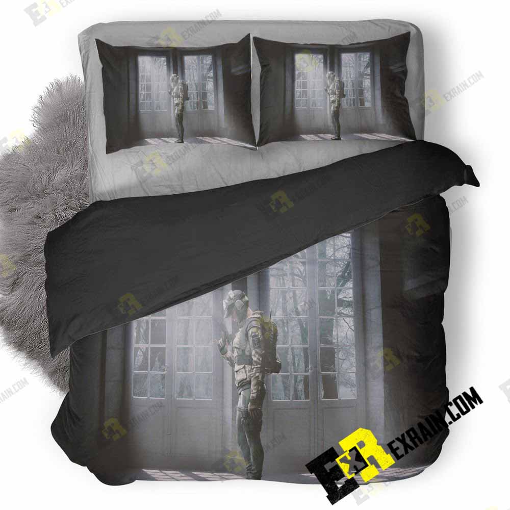 Tom Clancys Rainbow Six Siege Video Game Vo 3D Customized Duvet Cover Bedding Set