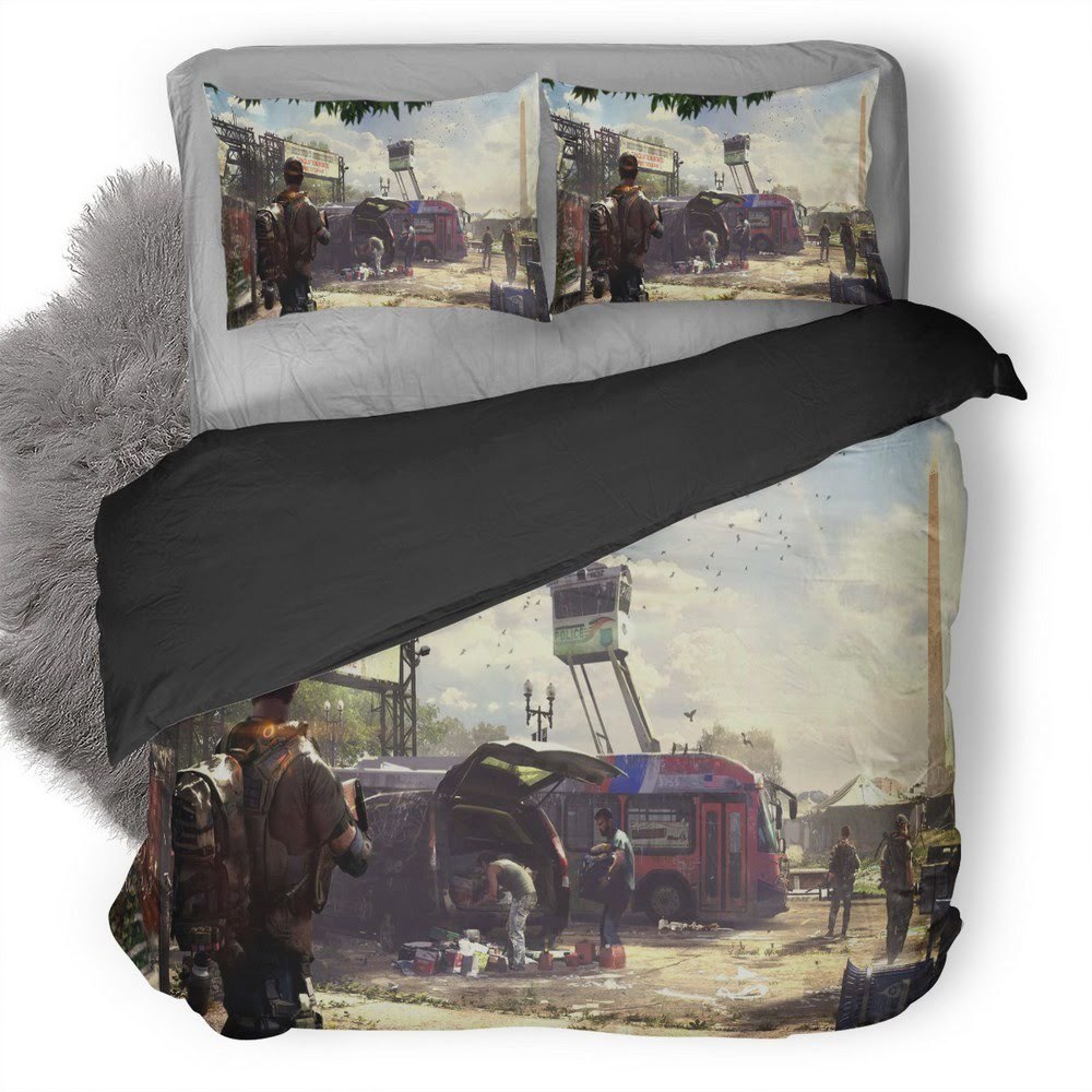 Tom Clancy’S The Division 11 3D Customized Duvet Cover Bedding Set