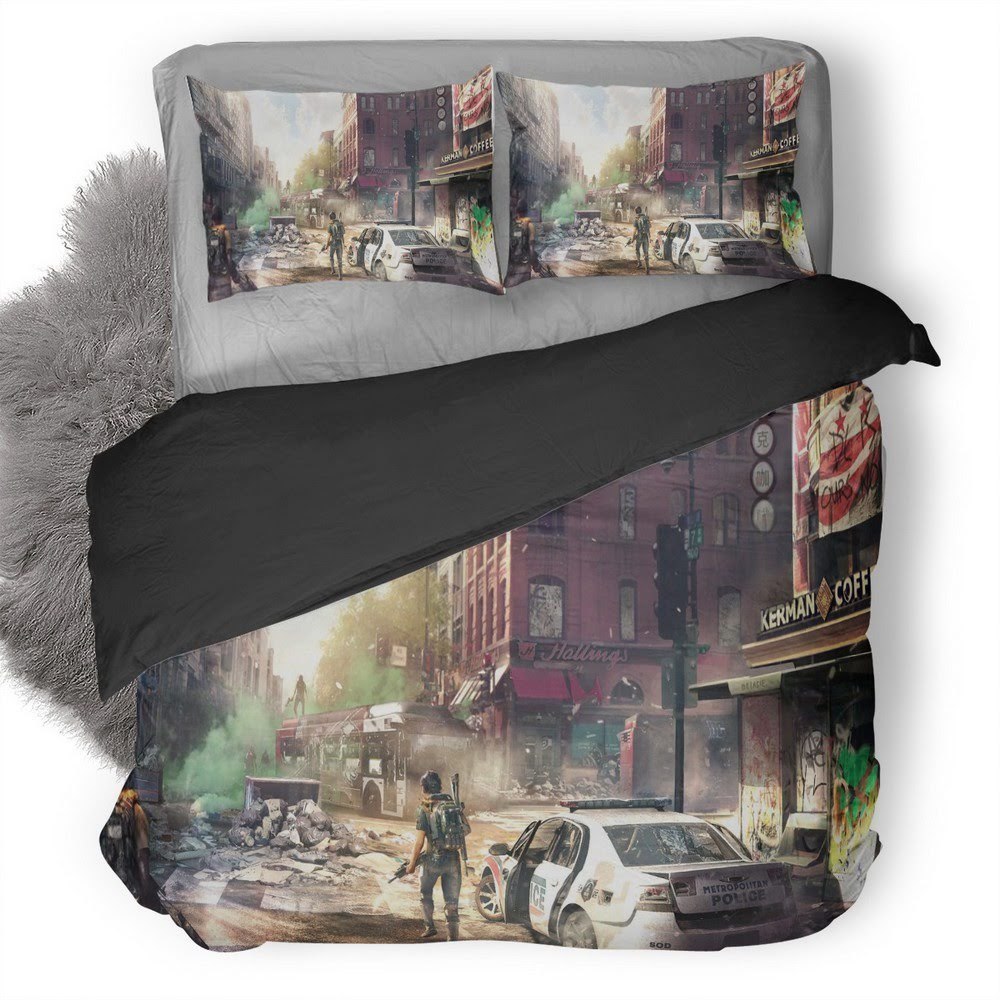 Tom Clancy’S The Division 13 3D Customized Duvet Cover Bedding Set