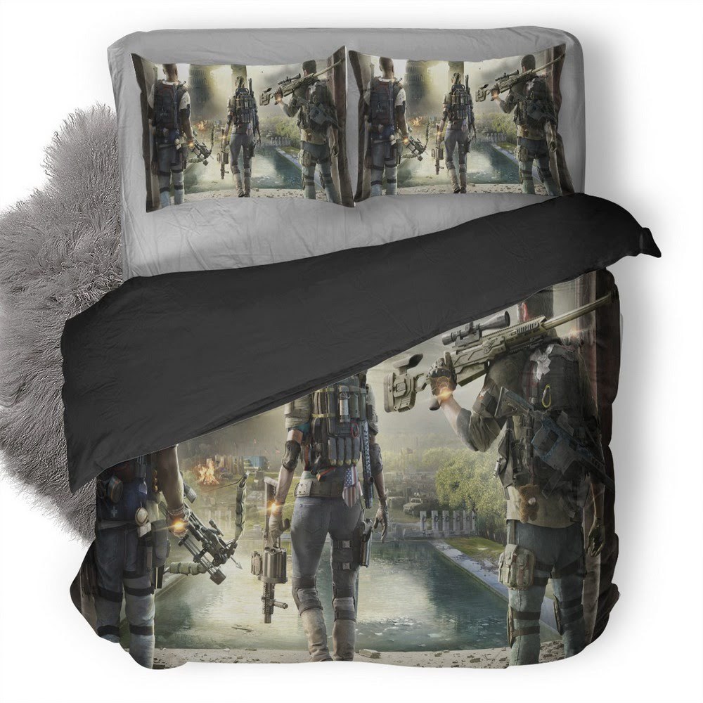 Tom Clancy’S The Division 17 3D Customized Duvet Cover Bedding Set