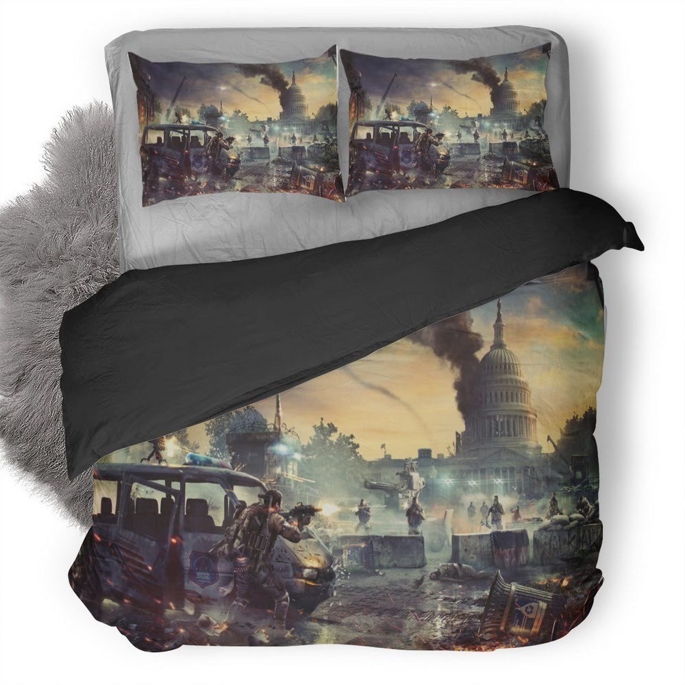 Tom Clancy’S The Division 19 3D Customized Duvet Cover Bedding Set