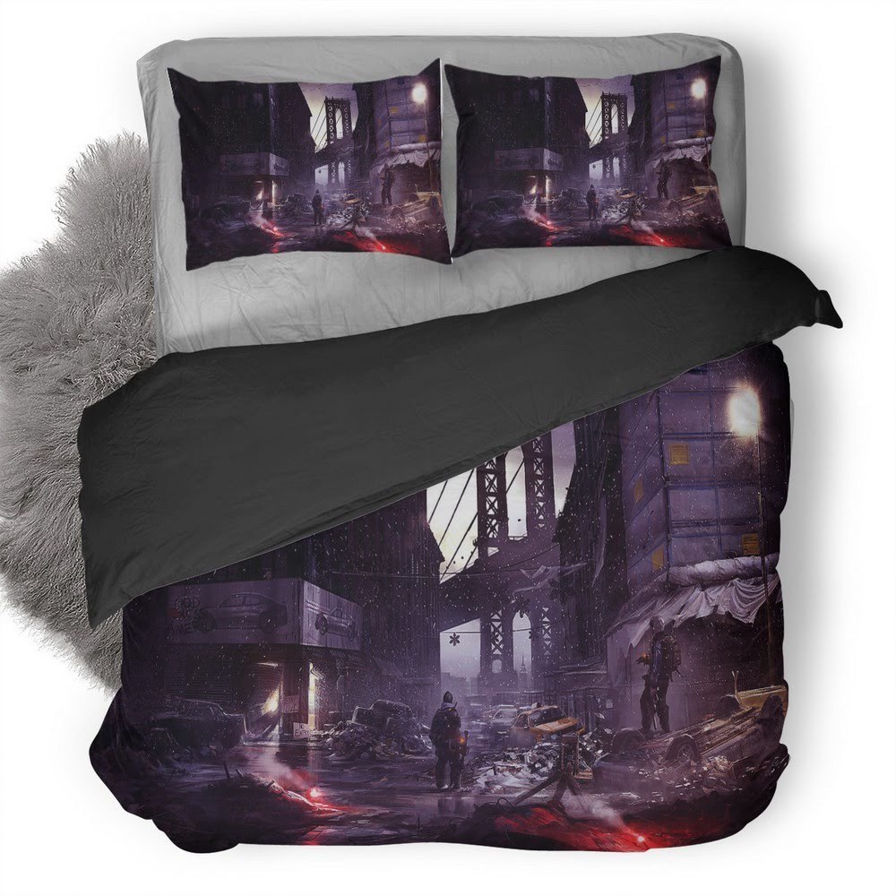 Tom Clancy’S The Division 26 3D Customized Duvet Cover Bedding Set