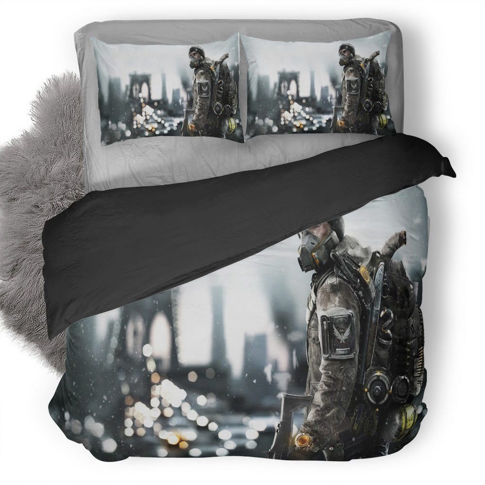 Tom Clancy’S The Division 33 3D Customized Duvet Cover Bedding Set