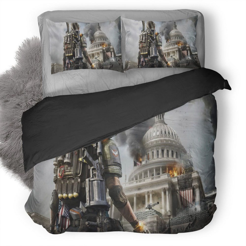 Tom Clancy’S The Division 37 3D Customized Duvet Cover Bedding Set
