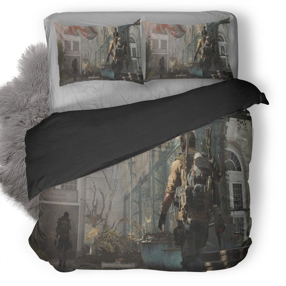 Tom Clancy’S The Division 3D Customized Duvet Cover Bedding Set