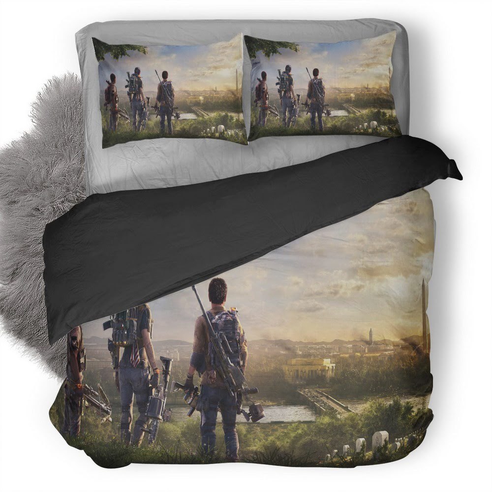 Tom Clancy’S The Division 3D Customized Duvet Cover Bedding Set