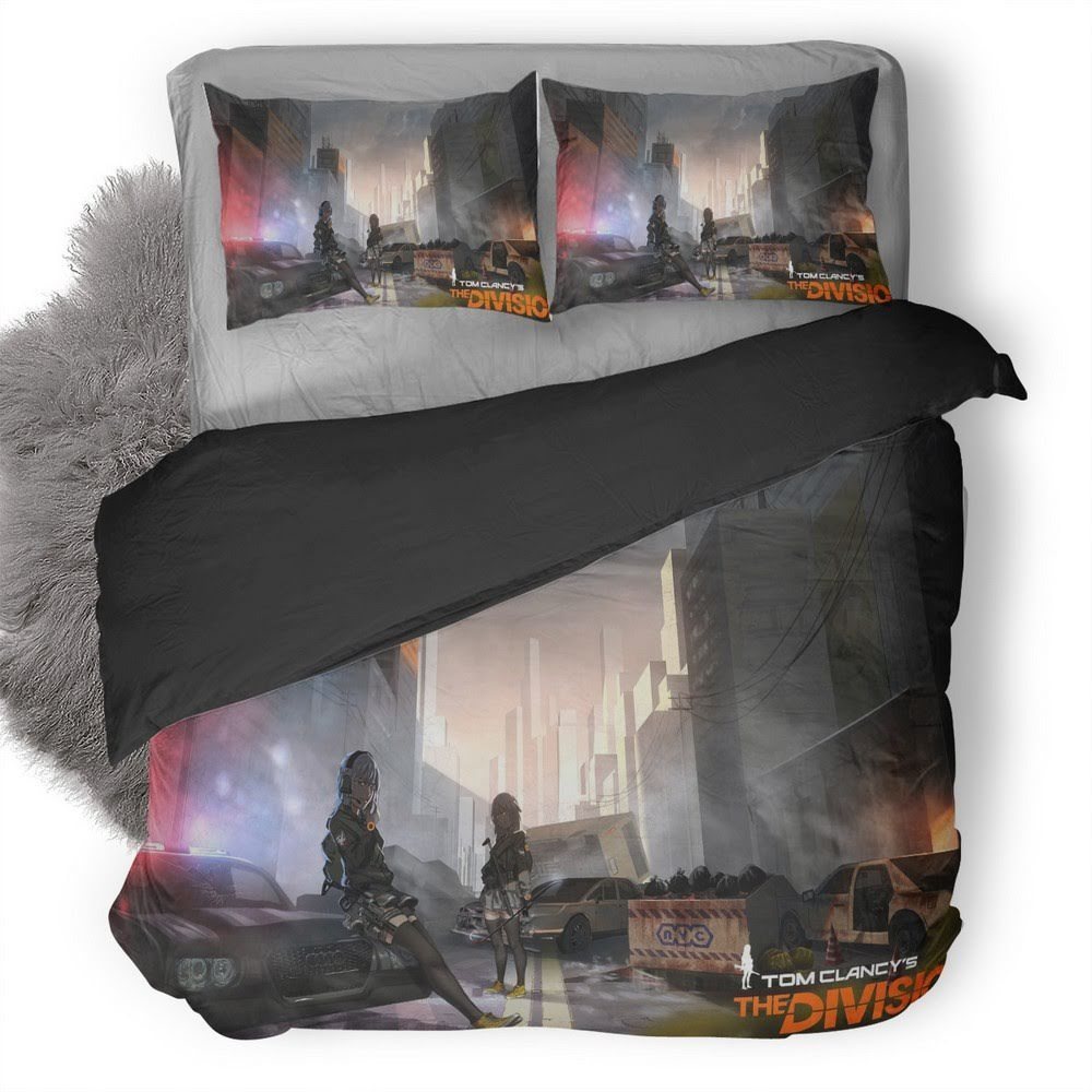 Tom Clancy’S The Division 3D Customized Duvet Cover Bedding Set