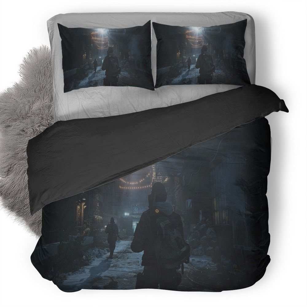 Tom Clancy’S The Division 3D Customized Duvet Cover Bedding Set