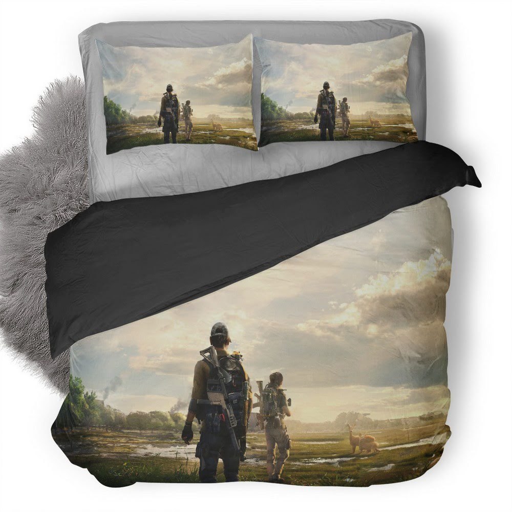 Tom Clancy’S The Division 3D Customized Duvet Cover Bedding Set