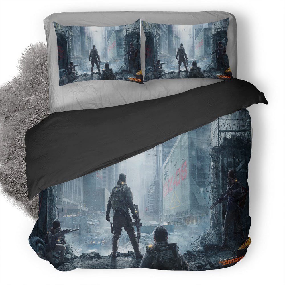 Tom Clancy’S The Division 3D Customized Duvet Cover Bedding Set