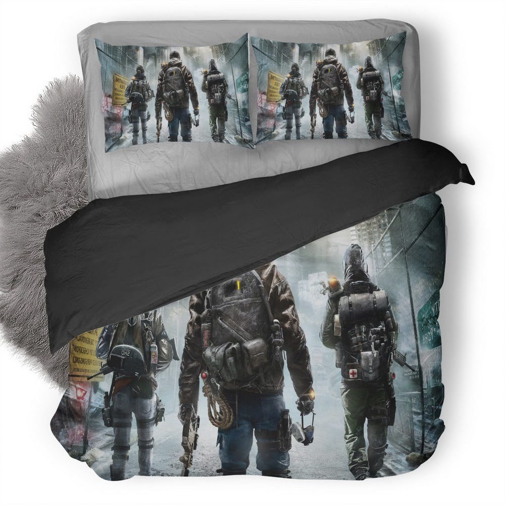 Tom Clancy’S The Division 3D Customized Duvet Cover Bedding Set