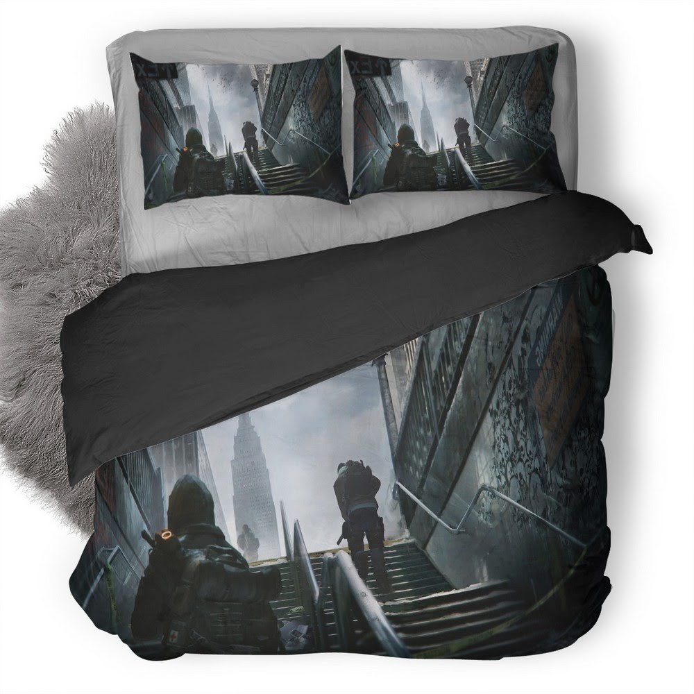 Tom Clancy’S The Division 3D Customized Duvet Cover Bedding Set