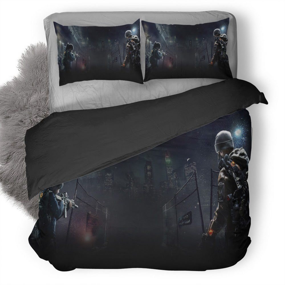 Tom Clancy’S The Division 3D Customized Duvet Cover Bedding Set