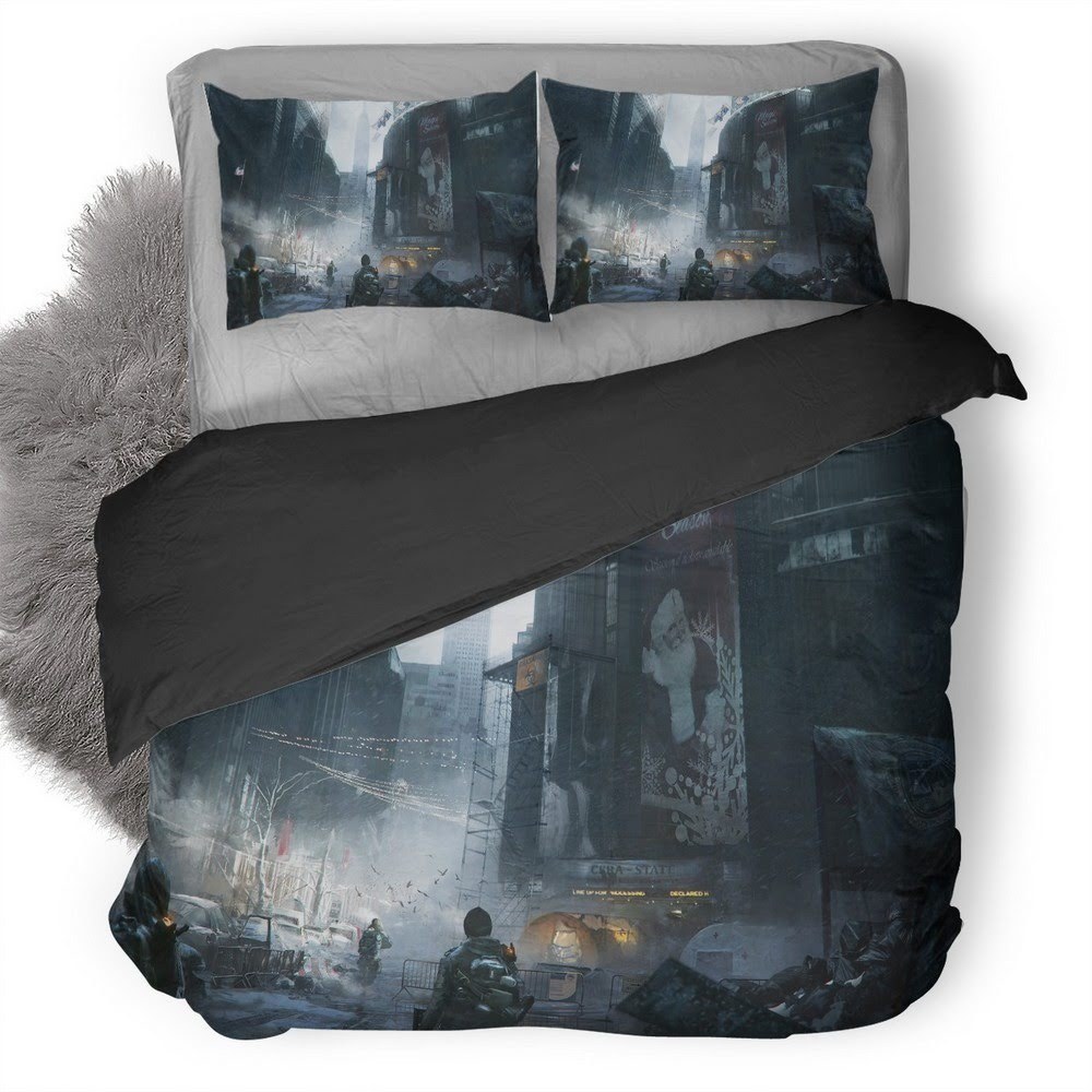 Tom Clancy’S The Division 3D Customized Duvet Cover Bedding Set