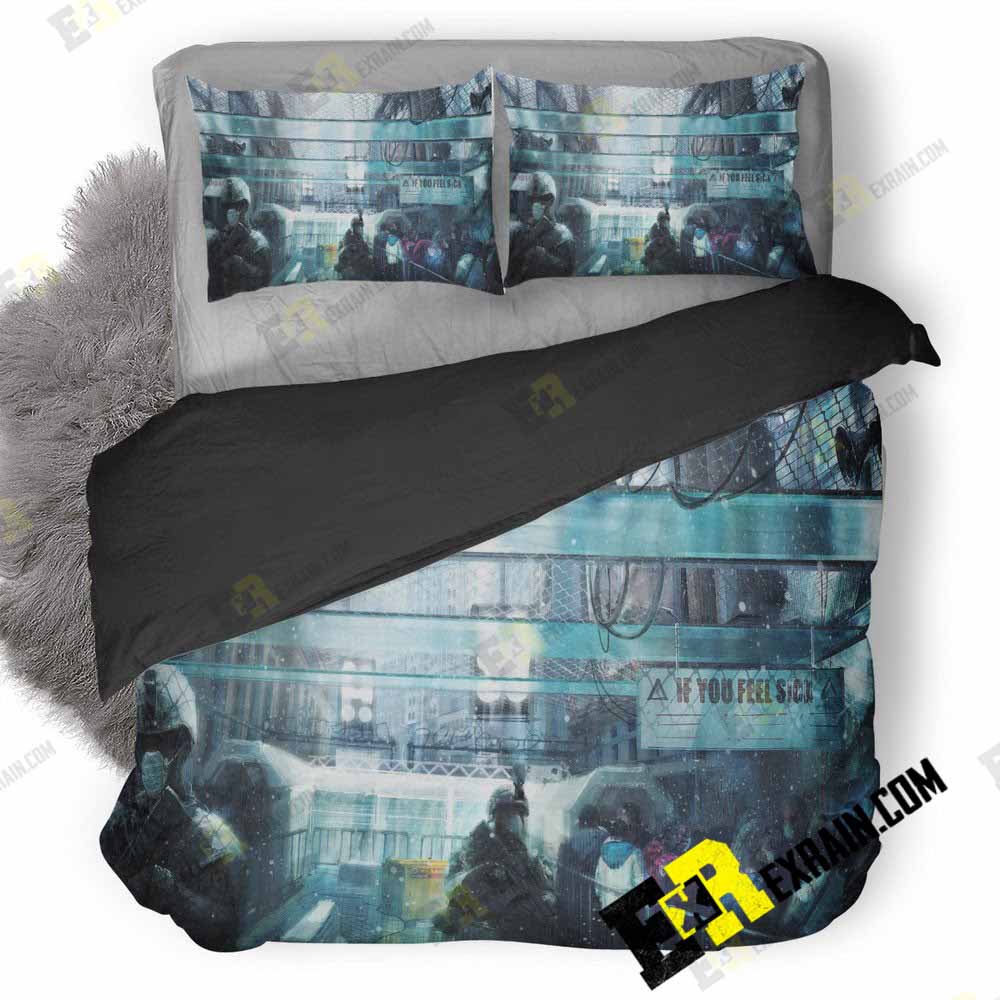 Tom Clancys The Division Artwork Bs 3D Customized Duvet Cover Bedding Set