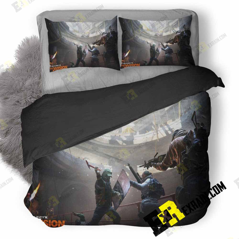 Tom Clancys The Division Hd 3D Customized Duvet Cover Bedding Set