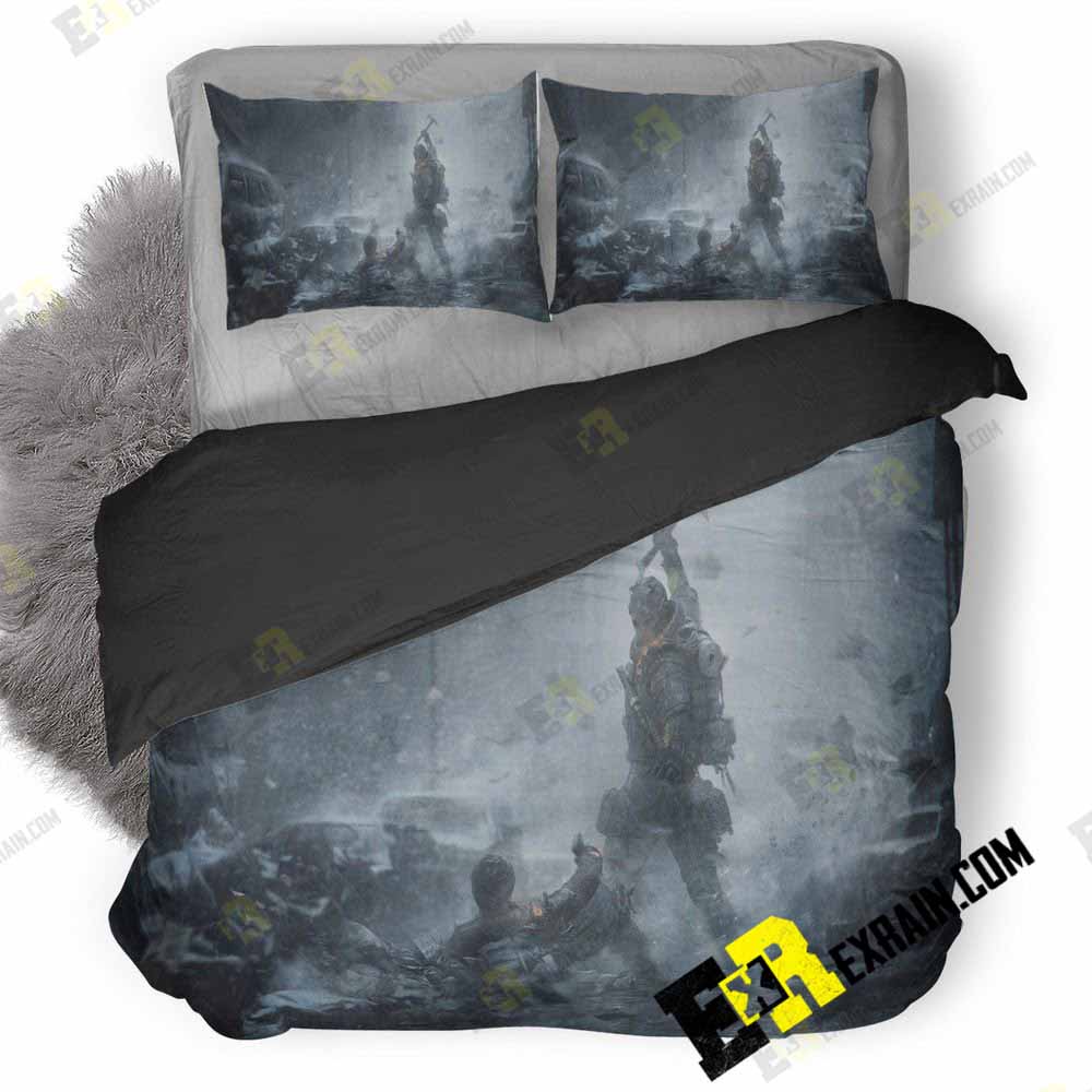 Tom Clancys The Division Survival Artwork Ap 3D Customized Duvet Cover Bedding Set