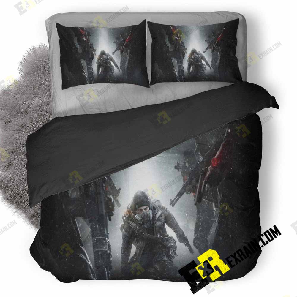 Tom Clancys The Division Survival Image 3D Customized Duvet Cover Bedding Set