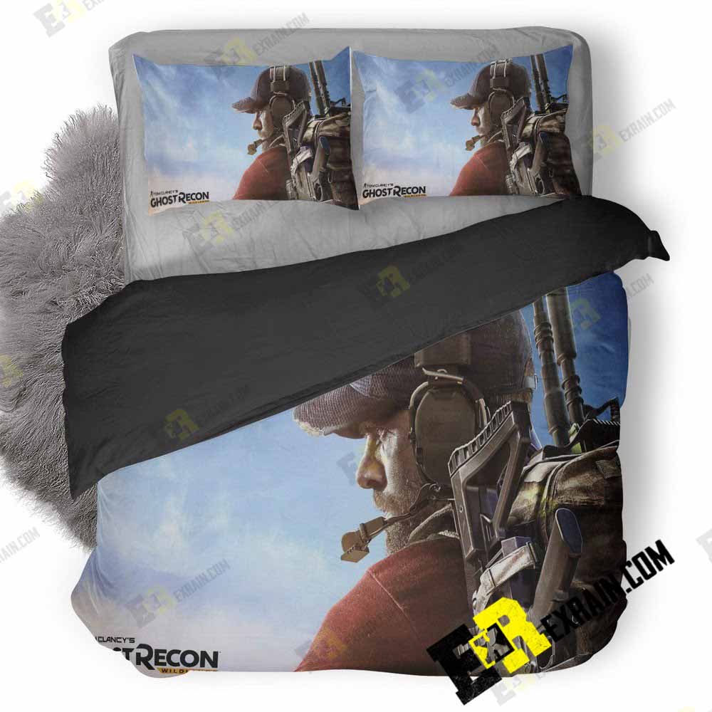 Tom Clanycs Ghost Recon Wildlands Hd 3D Customized Duvet Cover Bedding Set