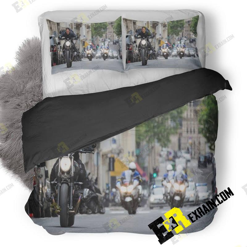 Tom Cruise As Ethan Hunt In Mission Impossible Fallout L2 3D Customized Duvet Cover Bedding Set