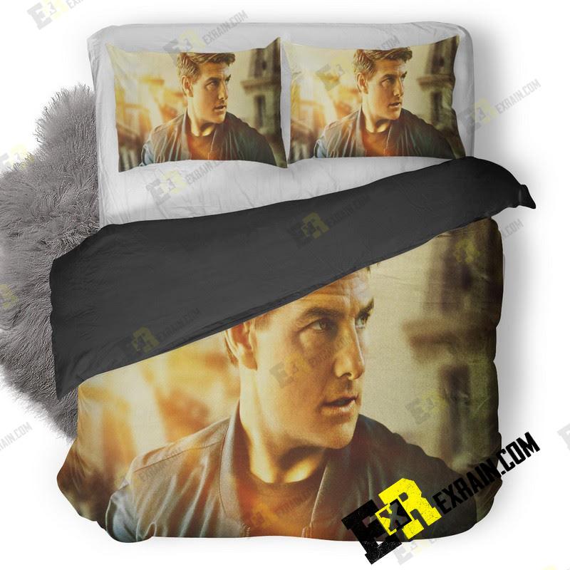 Tom Cruise As Ethan Hunt In Mission Impossible Fallout Movie V 3D Customized Duvet Cover Bedding Set