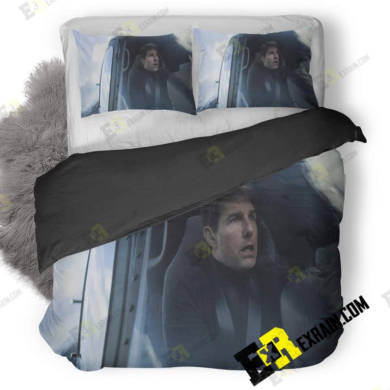Tom Cruise Flying Helicopter Mission Impossible Fallout 3D Customized Duvet Cover Bedding Set