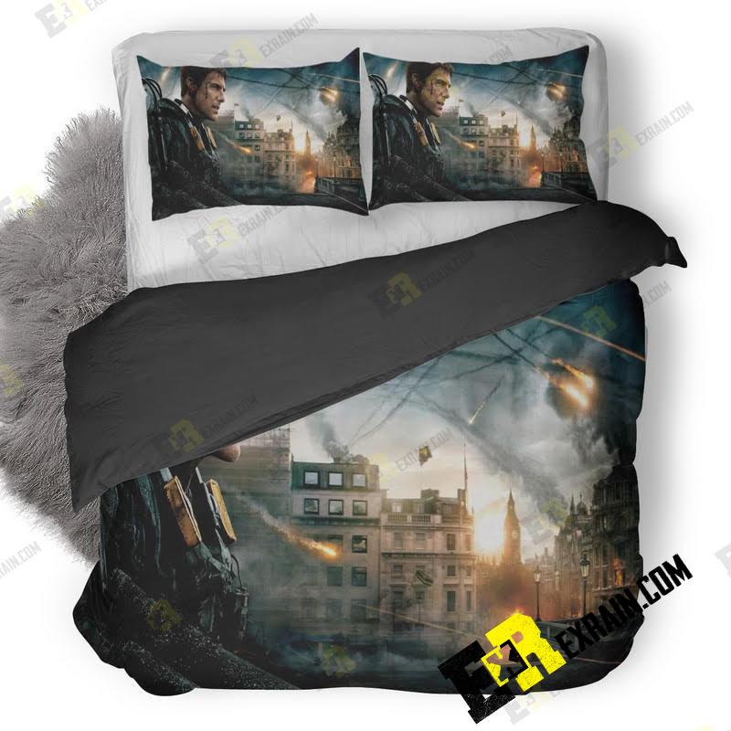 Tom Cruise In Edge Of Tomorrow Movie 3D Customized Duvet Cover Bedding Set