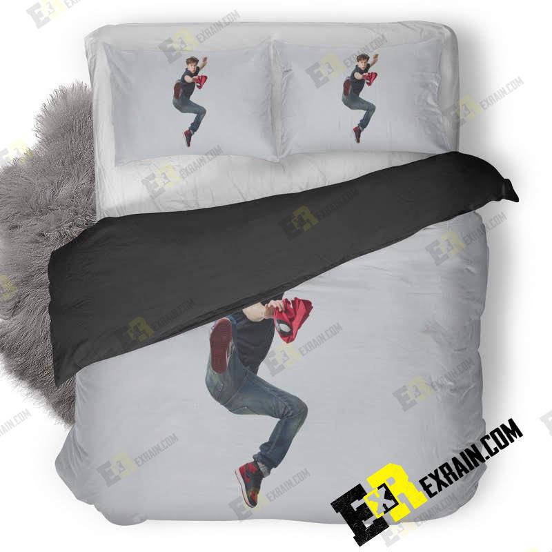 Tom Holland Spiderman W5 3D Customized Duvet Cover Bedding Set