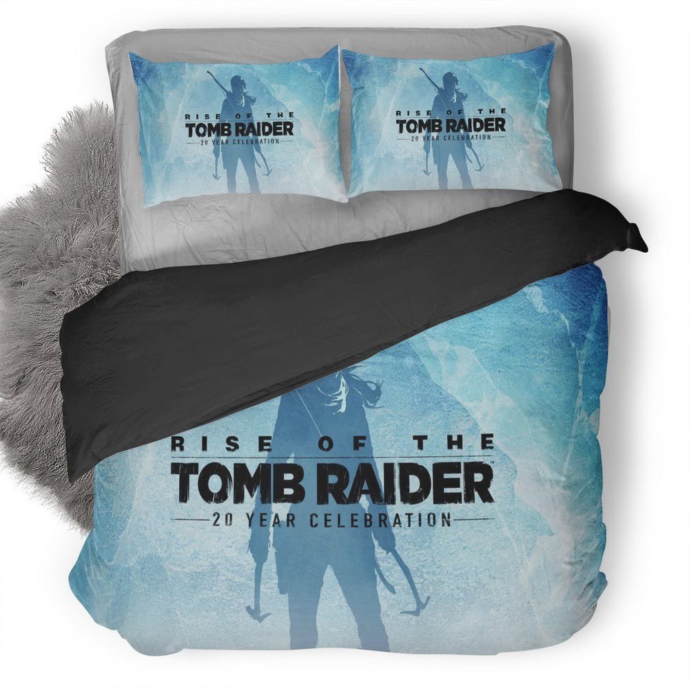 Tomb Raider 12 3D Customized Duvet Cover Bedding Set