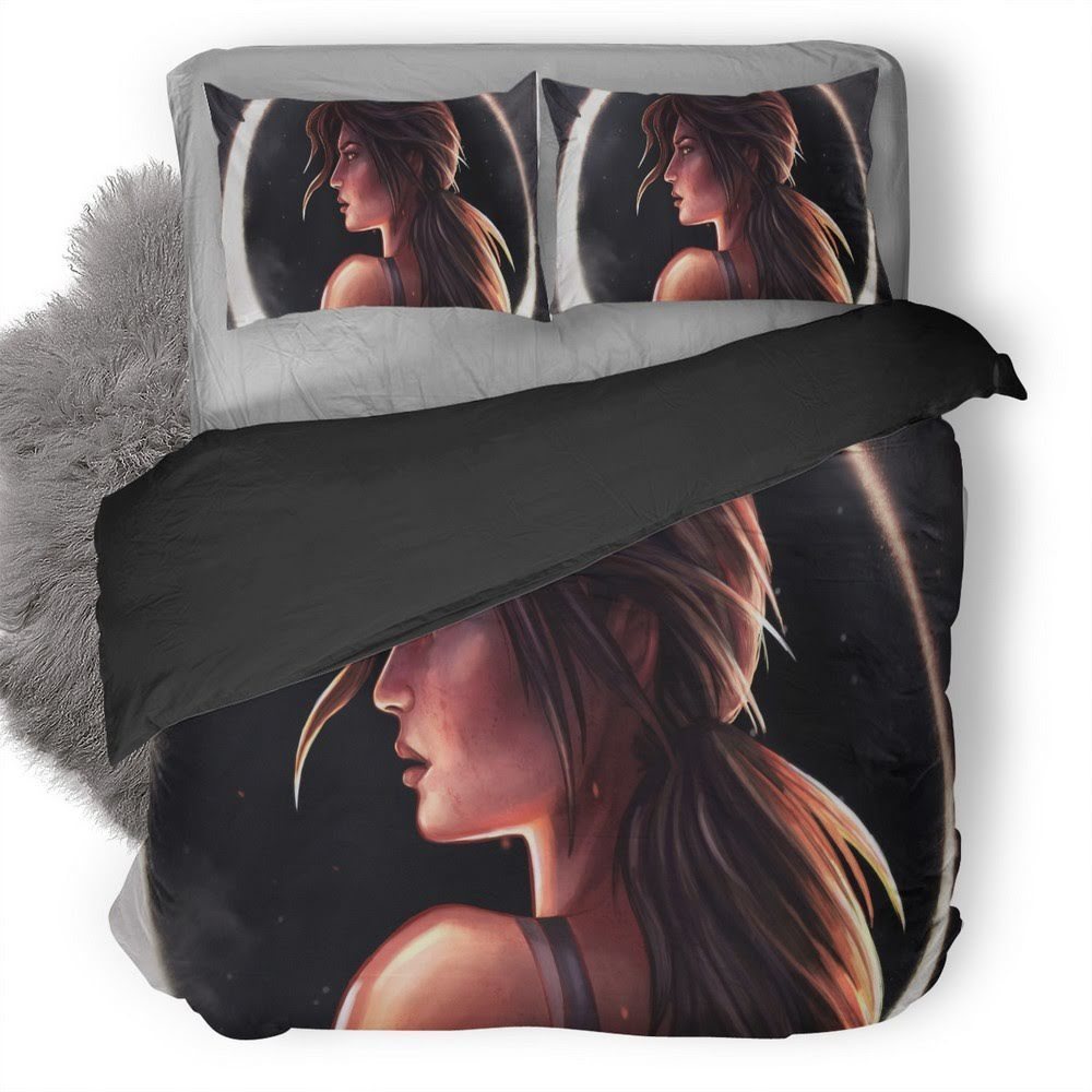 Tomb Raider 27 3D Customized Duvet Cover Bedding Set
