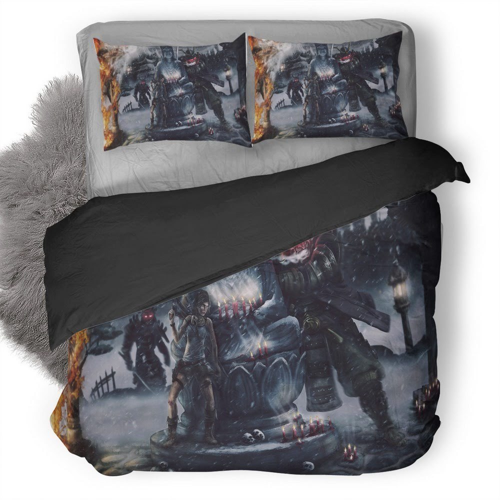 Tomb Raider 31 3D Customized Duvet Cover Bedding Set
